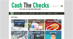 Desktop Screenshot of cashthechecks.com